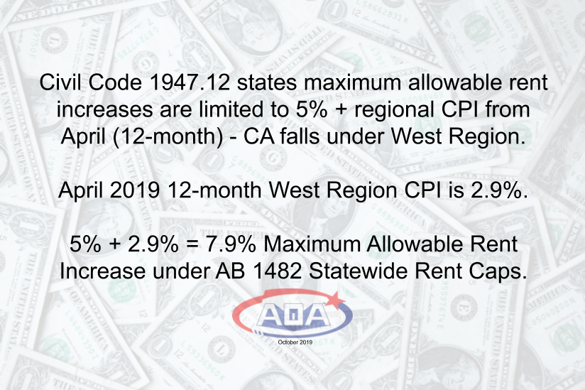 Determining Maximum Allowable Increases Under AB 1482 AOAUSA